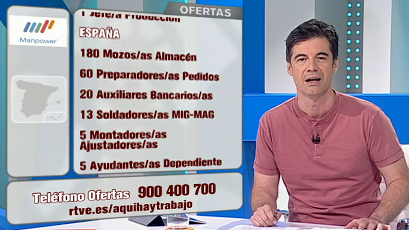Aquí hay trabajo : Aquí hay trabajo - 04/06/18 | RTVE Play