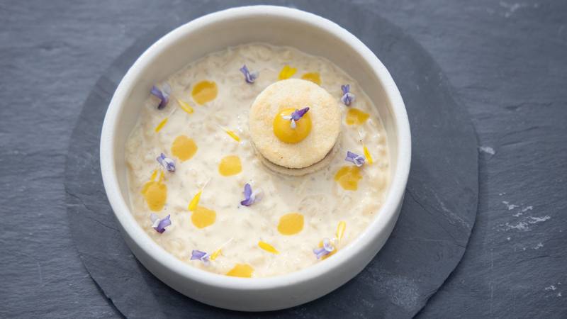 Arroz con leche con dorayaki de carillas l RTVE