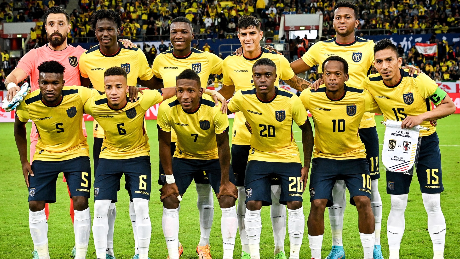 Selección de Ecuador jugadores y partidos Mundial Qatar 2022