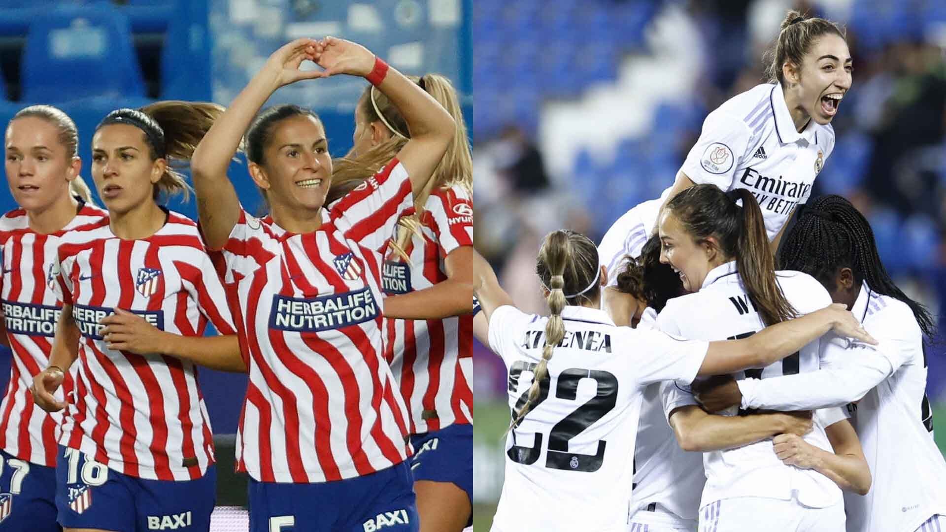 Final Copa De La Reina Rtve Atlético De Madrid Real Madrid 2735