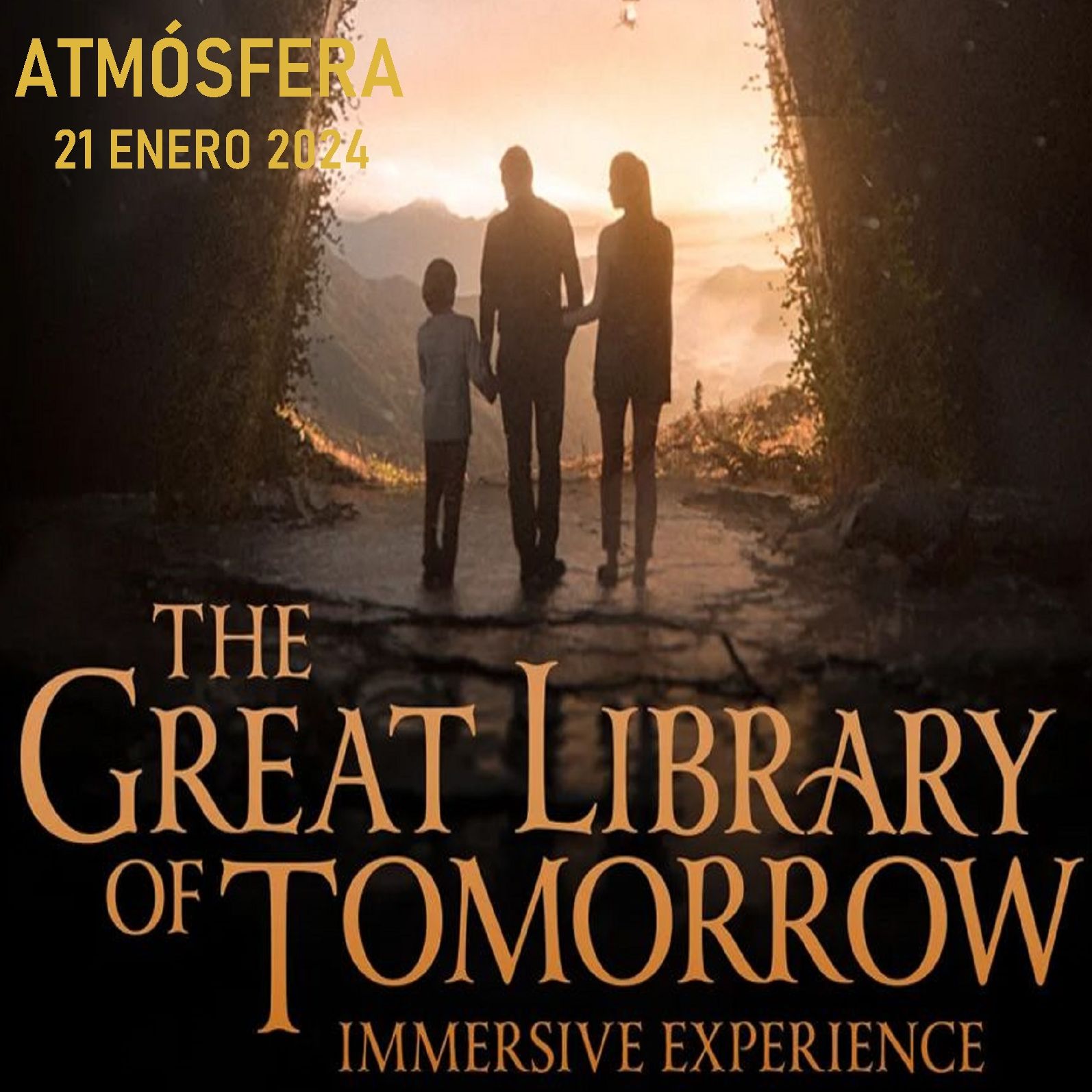Atmósfera - Ana Quiroga, exposición "The Great Library of Tomorrow" - 21/01/24