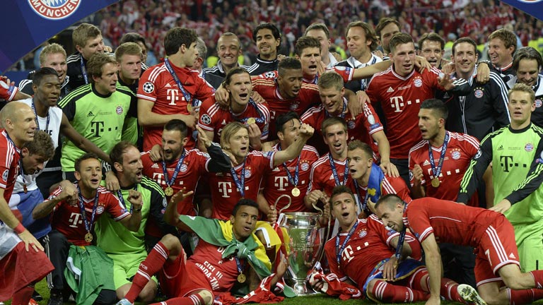 El Bayern alza su quinta Copa de Europa