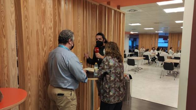La cafetería de personal del Hospital Puerta de Hierro de Majadahonda (Madrid)