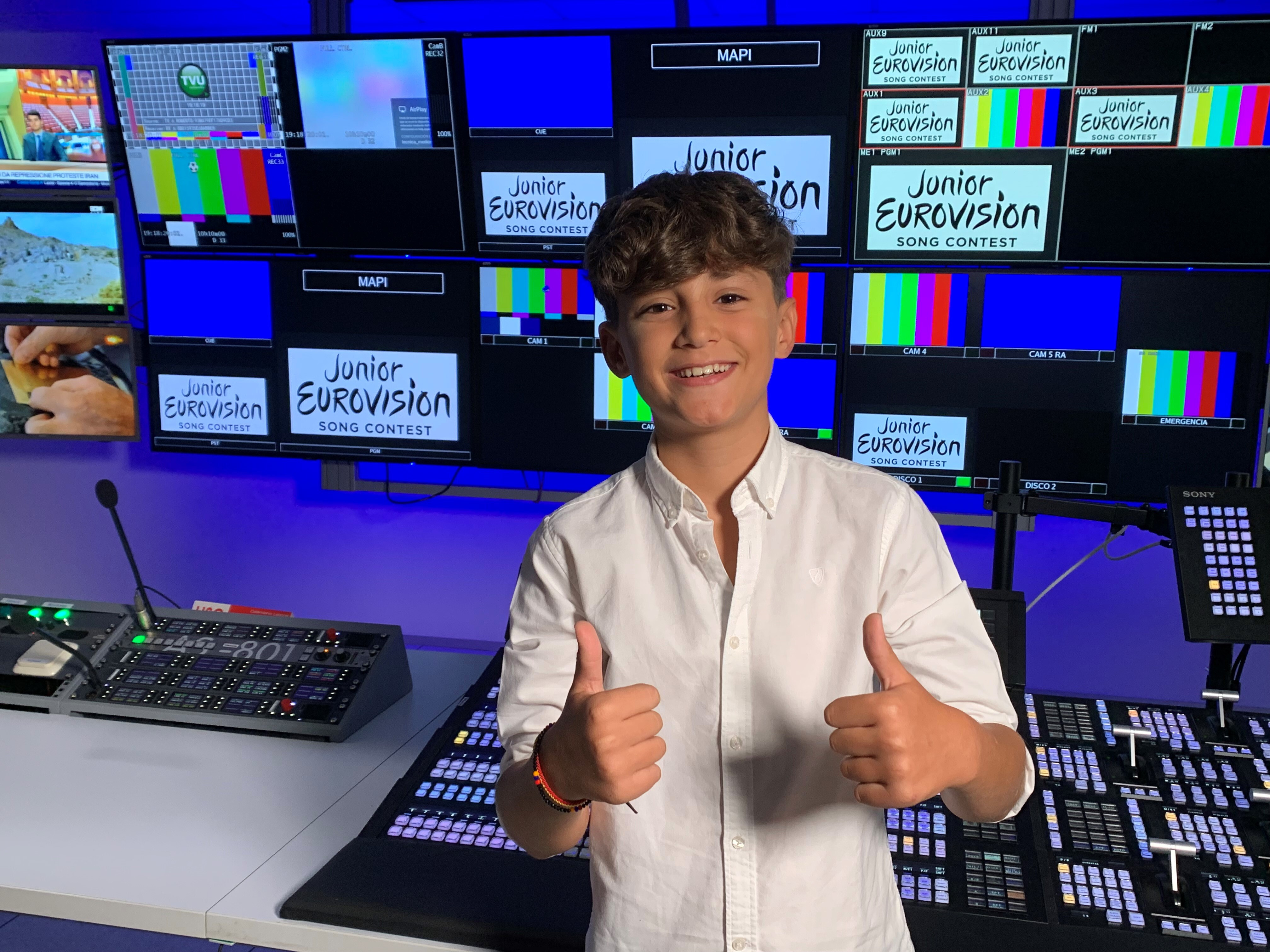 Carlos Higgs, rappresentante della Spagna alla Junior Eurovision 2022