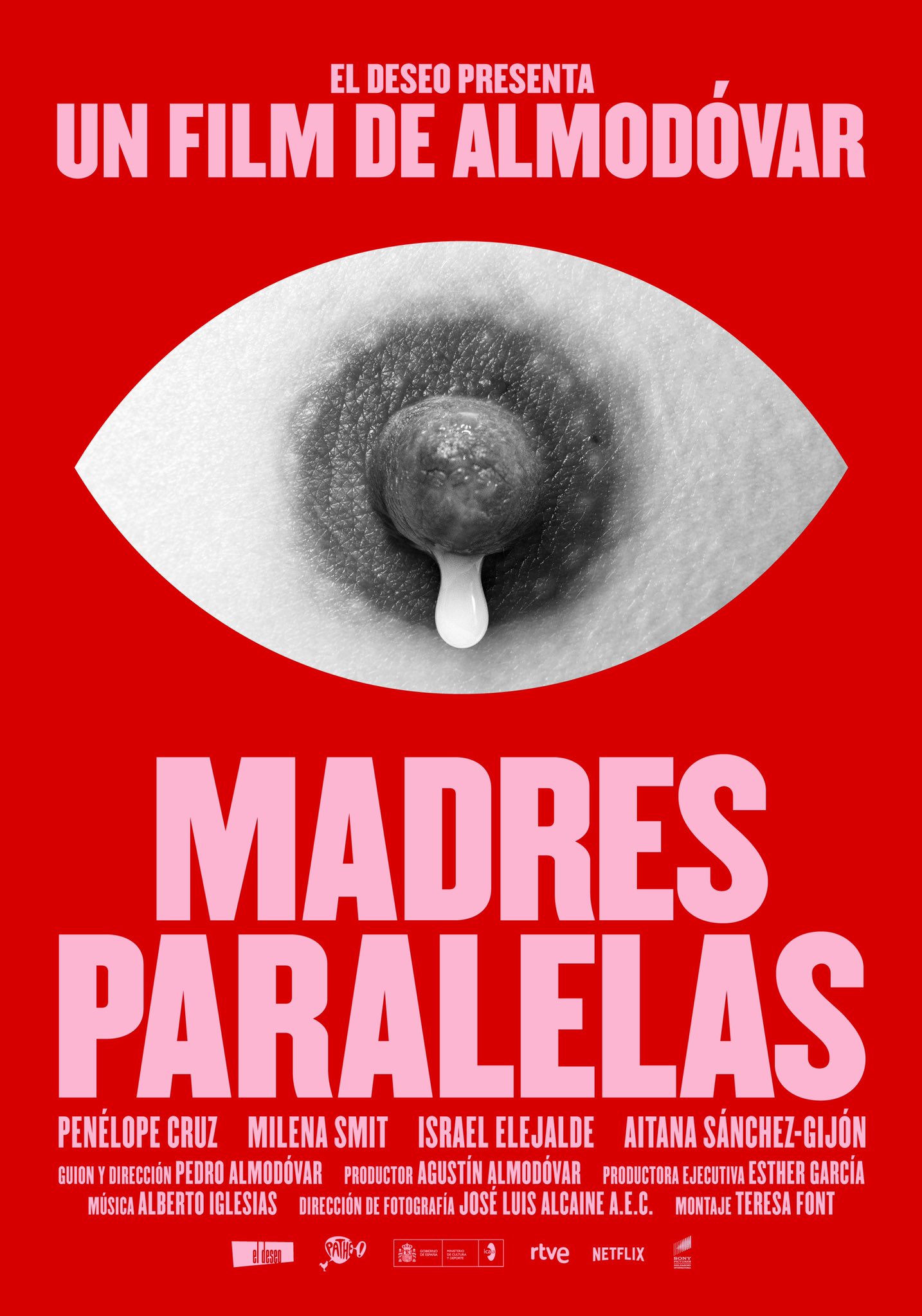 El cartel definitivo de 'Madres paralelas', en primicia en RTVE