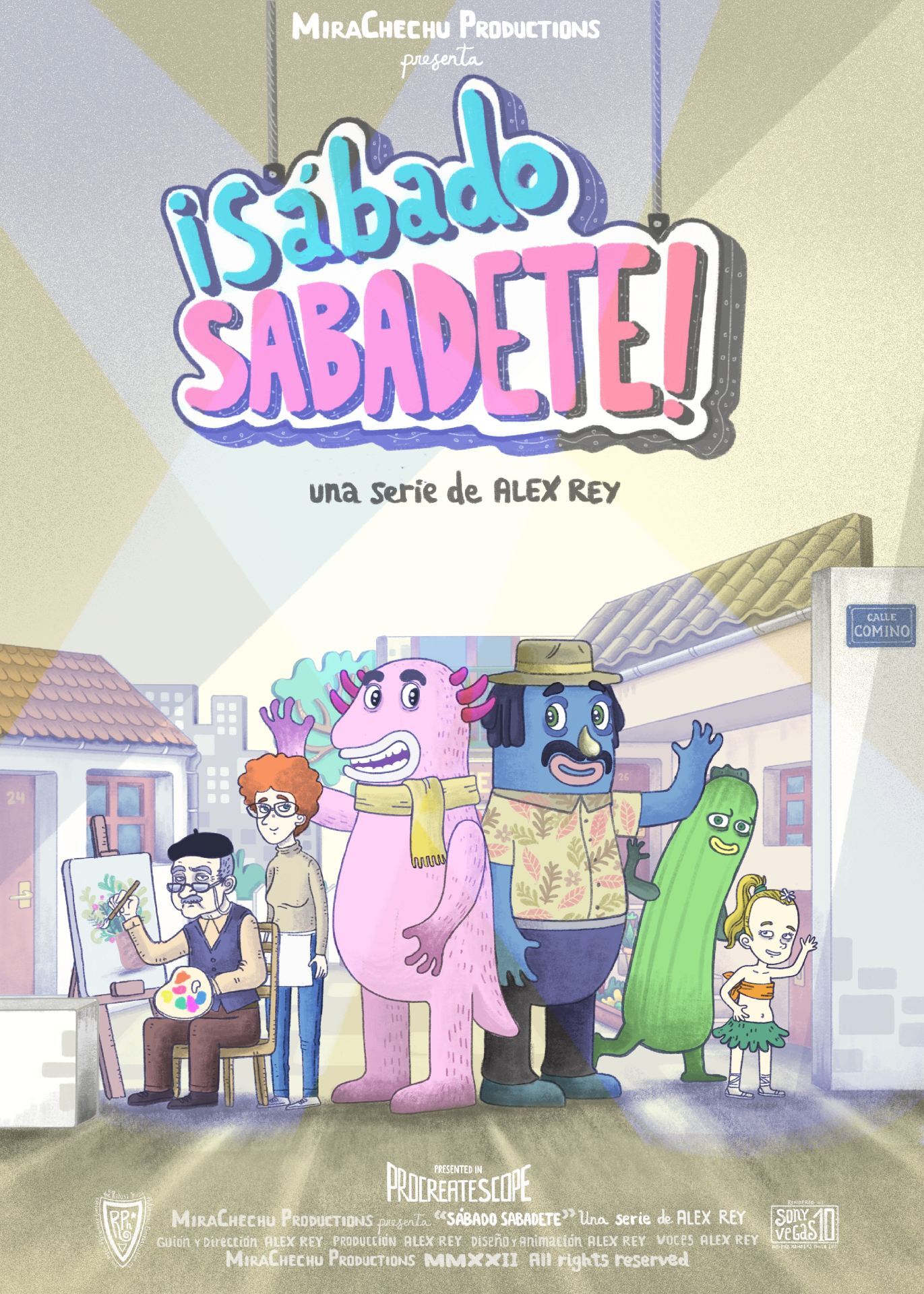 Weird Market: 'Sábado, sabadete', una webserie que mezcla Espinete,  Berlanga y 'South Park'