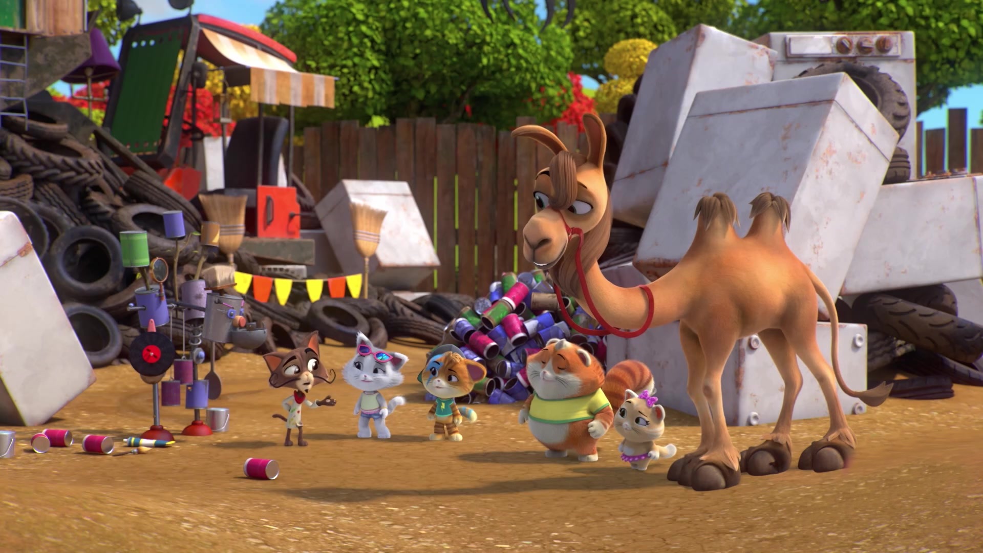 A cat-tastic work of art!