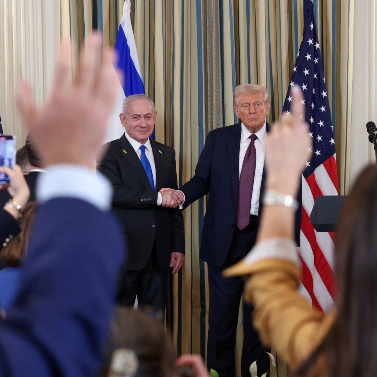 Cinco Continentes - Trump recibe a Netanyahu en la Casa Blanca