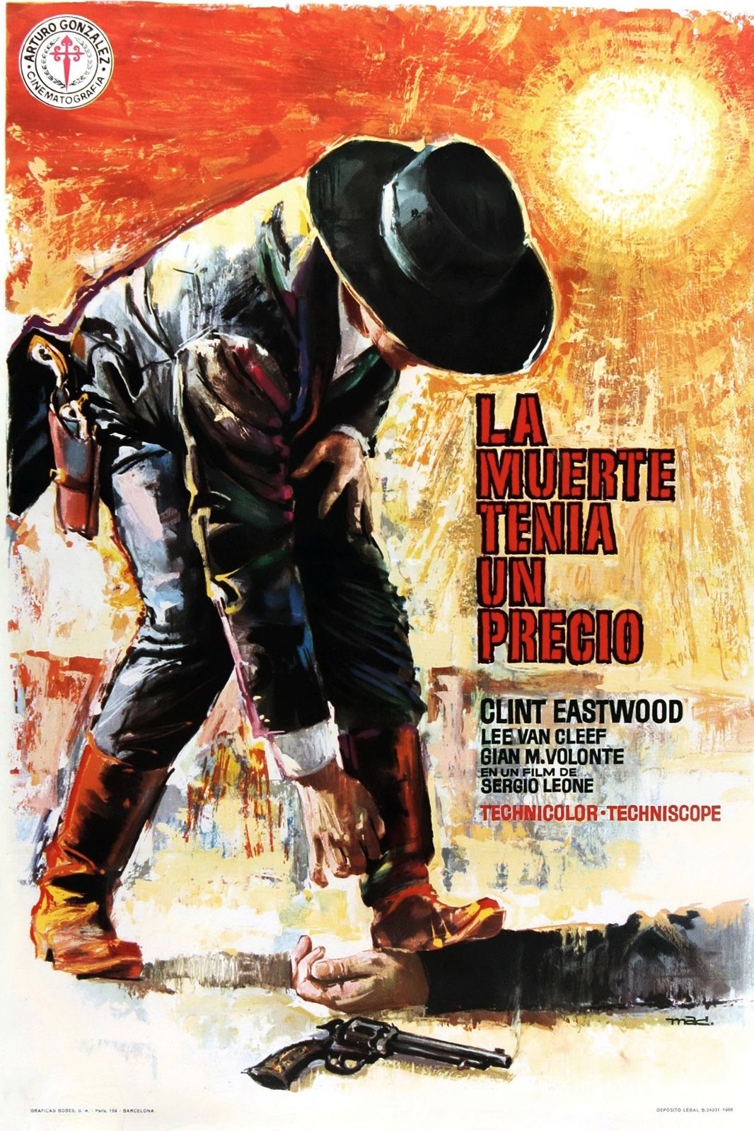 Poster de La muerte tenía un precio