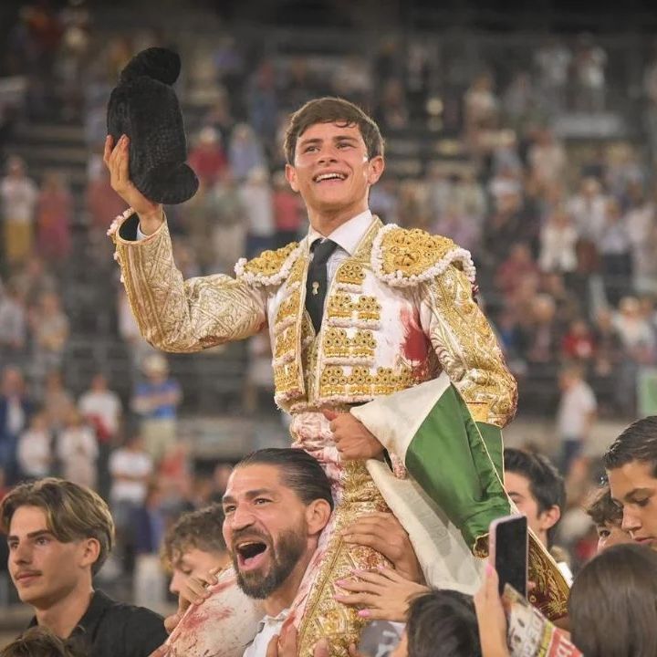 Clarín - Aarón Palacio, alternativa soñada en Nimes - 20/09/25