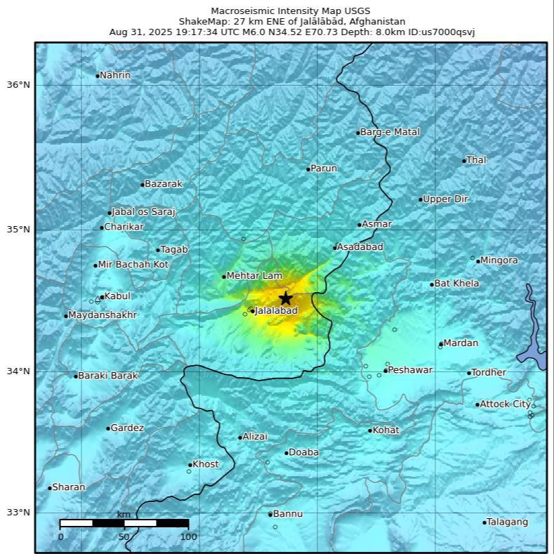 Crónica internacional - 600 muertos y 2.000 heridos en Afganistán, a causa del terremoto de magnitud 6 registrado a última hora del domingo en la provincia de Kunar