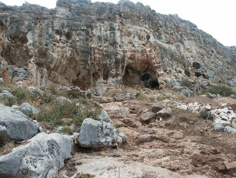 La cueva de Misliya, donde se ha hallado el fósil humano más antiguo fuera de África