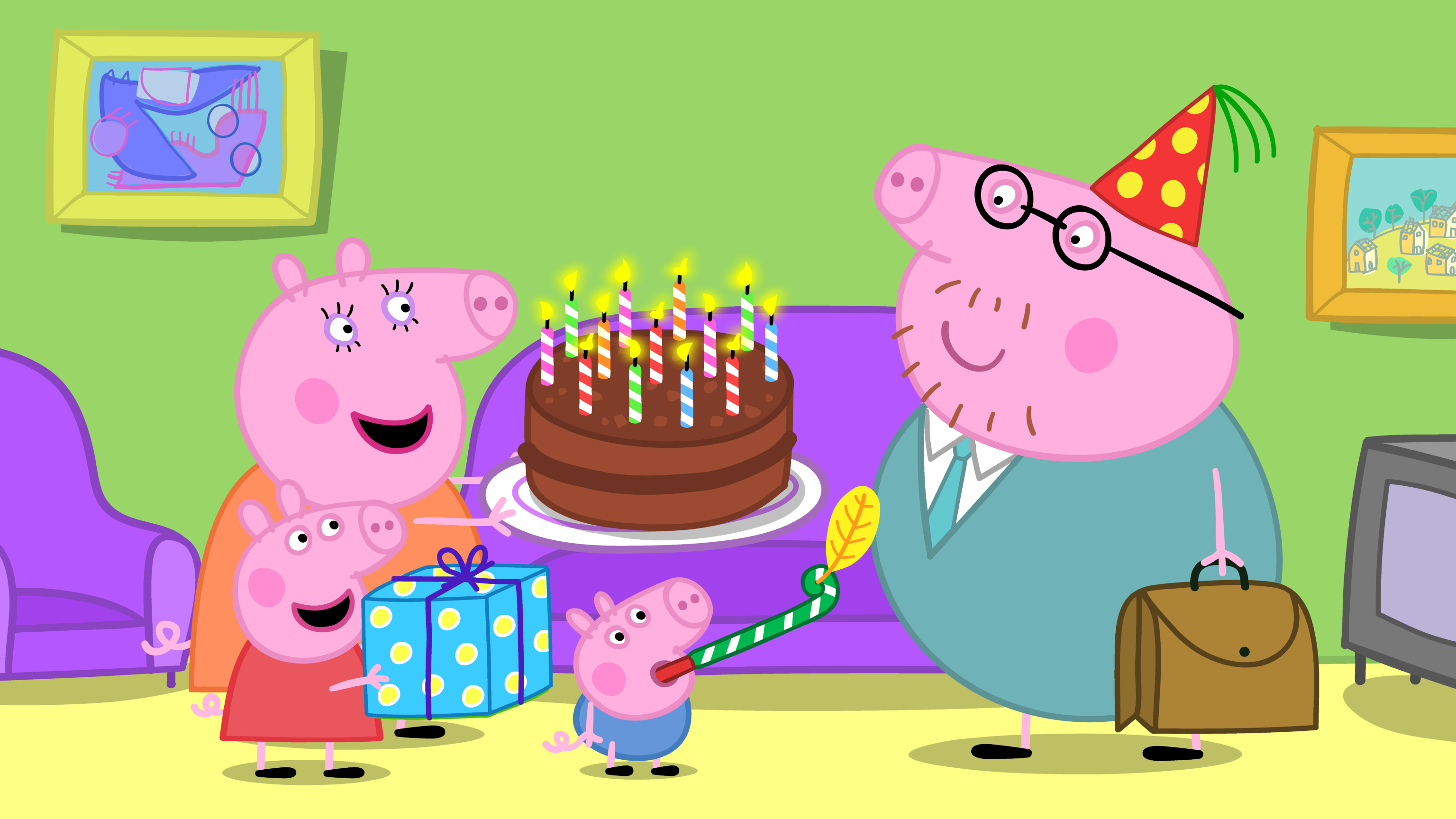 Peppa Pig - El cumpleaños de papá pig 