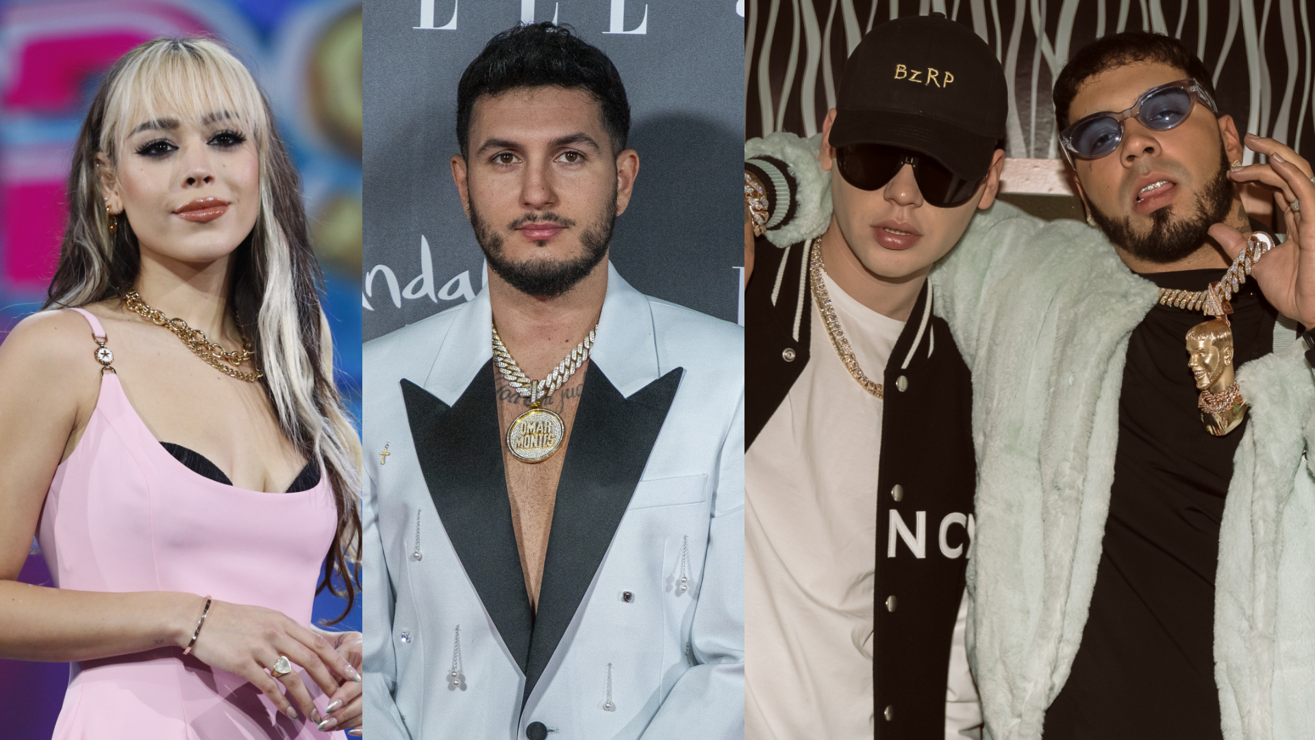 Danna Paola Omar Montes Y Anuel Aa Entre Las Novedades