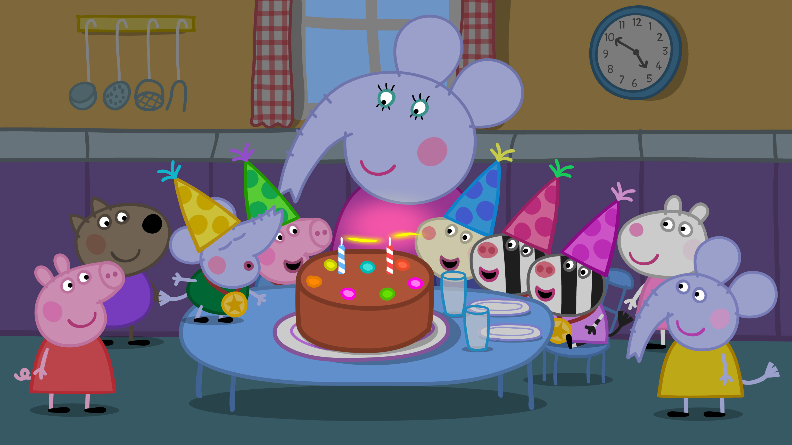 Peppa Pig en inglés Edmond elephant's birthday RTVE Play
