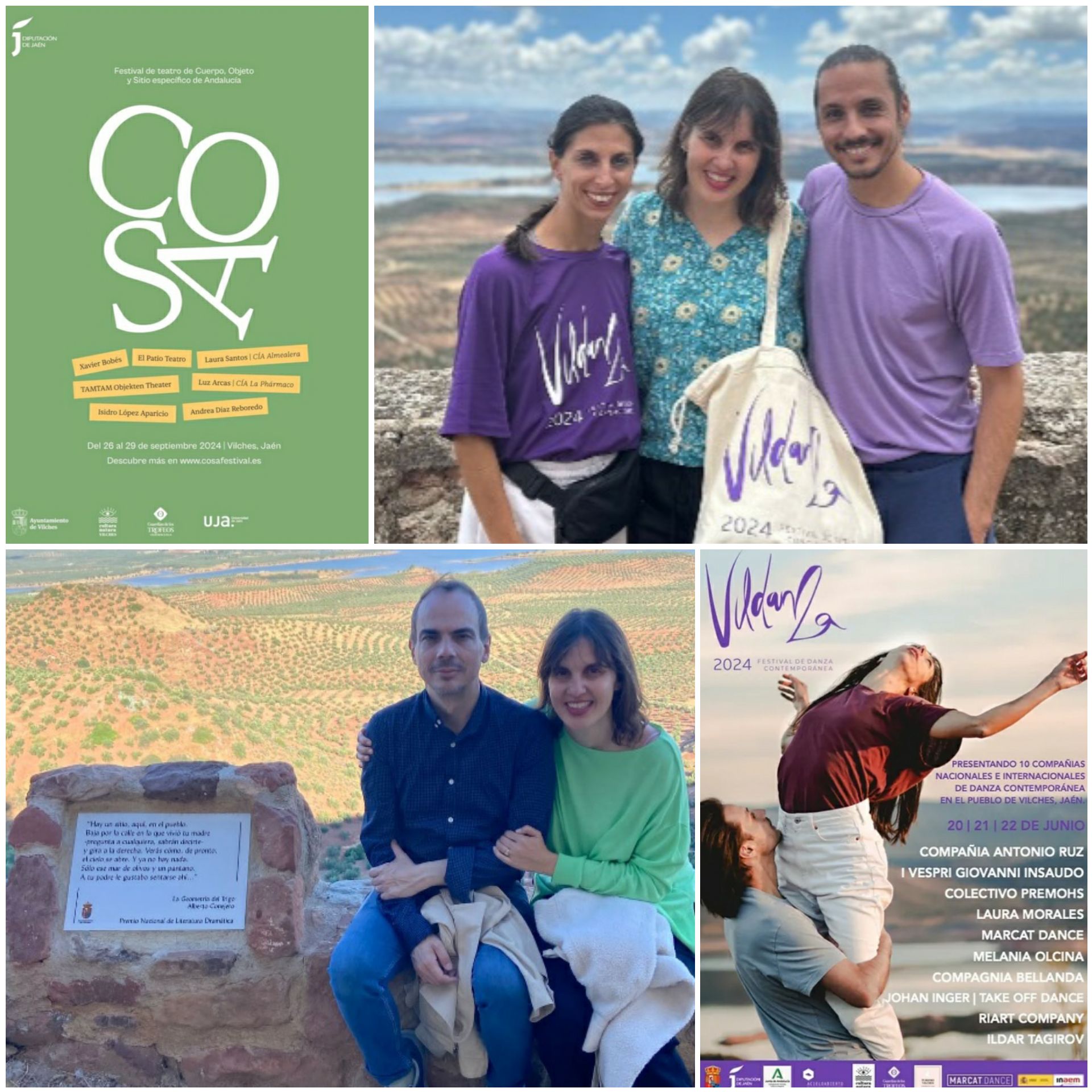 En escena - Artes escénicas en Vilches con los festivales Vildanza y COSA