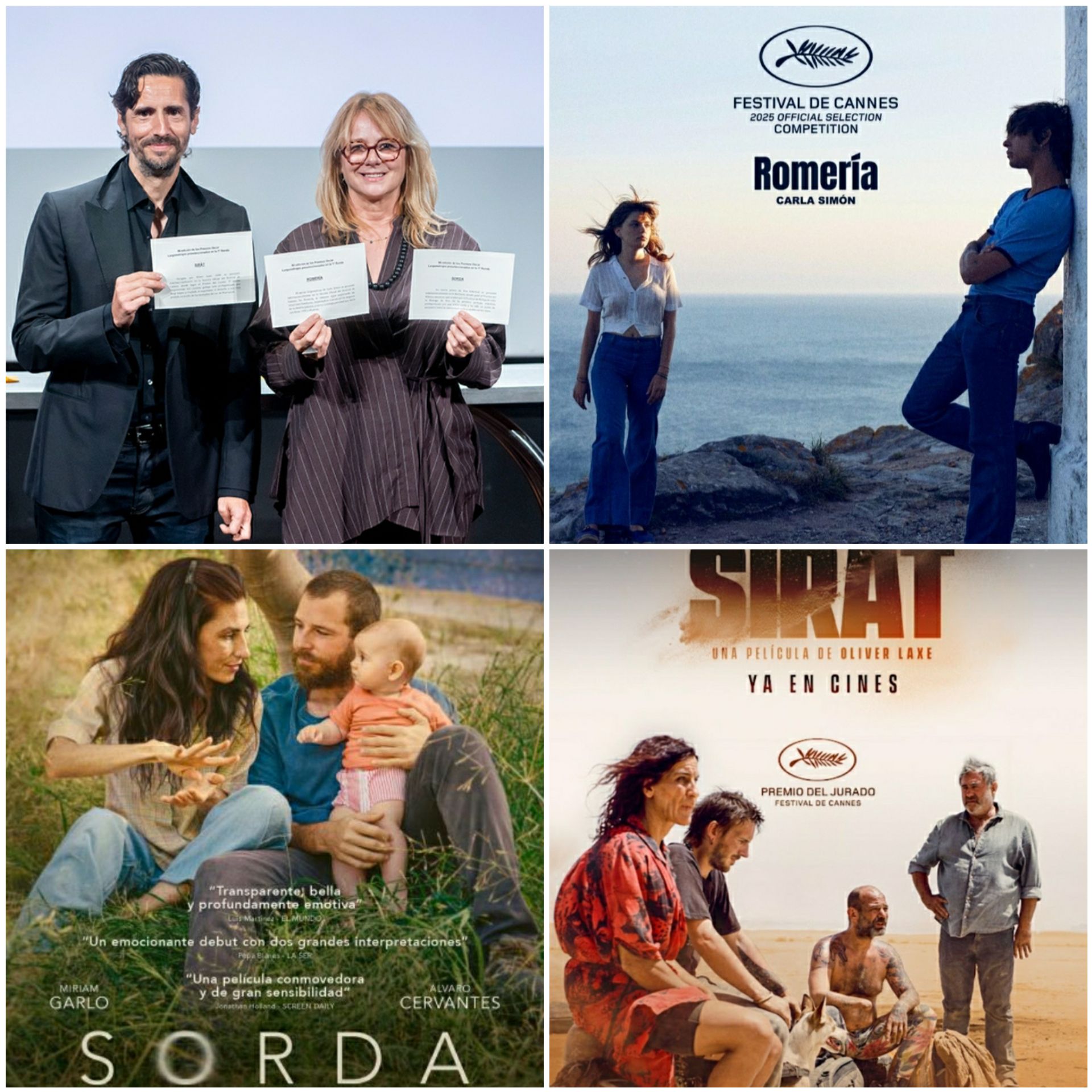 En escena - A por el Óscar a la Mejor Película Internacional: 'Romería', 'Siràt' y 'Sorda'