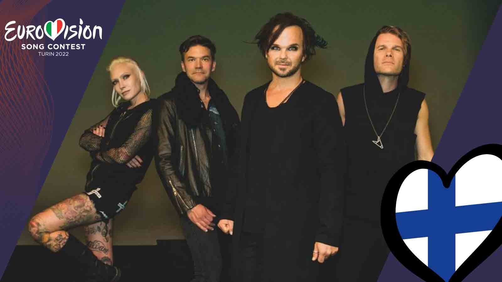 Eurovisión 2022 - The Rasmus representará a Finlandia con