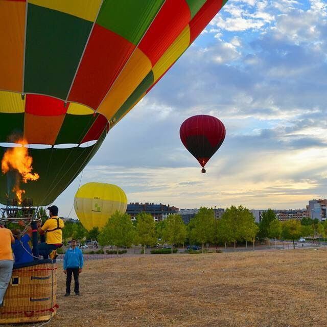 Feria y Fiestas de Valladolid desde las alturas