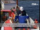 Submarinos rusos encuentran petróleo en el fondo del lago Baikal