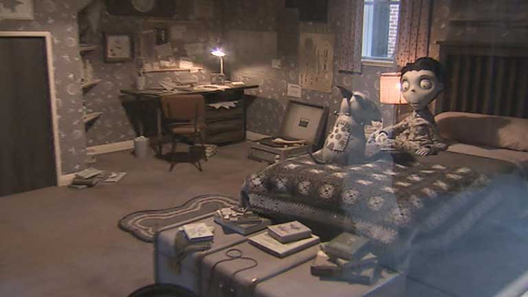 El proceso creativo de la película de Tim Burton "Frankenweenie" se expone en Madrid 