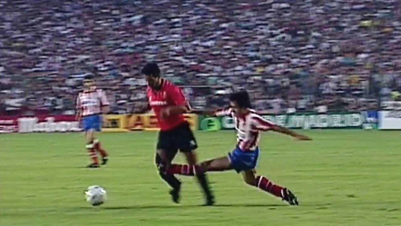 Fútbol Copa del Rey 1991. Atlético de Madrid Real Mallorca RTVE.es