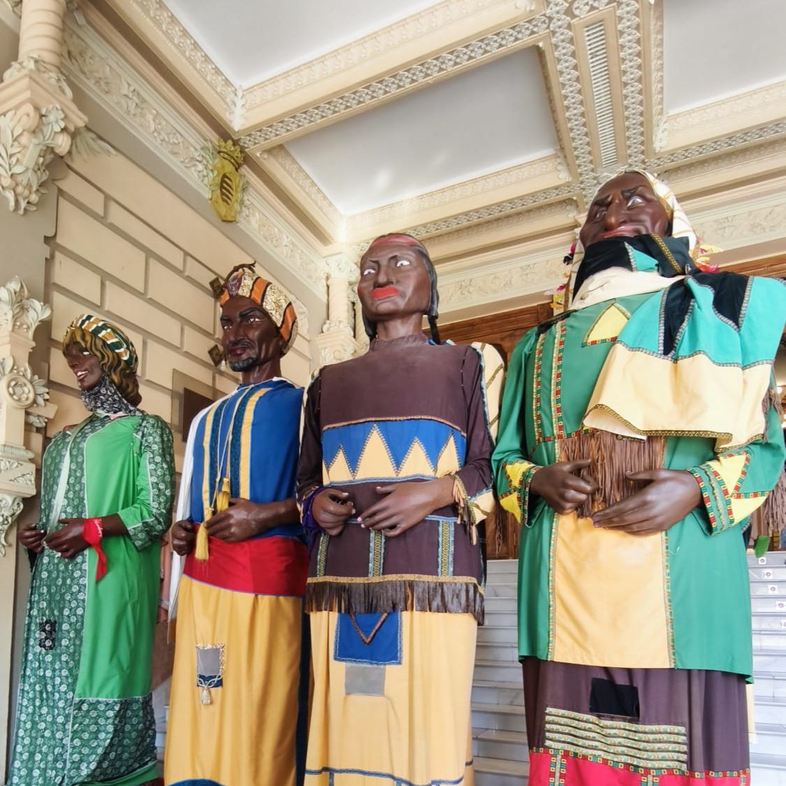 Los gigantes y cabezudos de la Feria y Fiestas de Valladolid