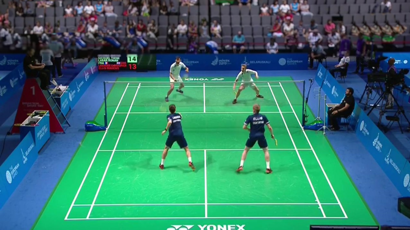 B dminton Dobles Masculino Gran Breta a Francia B dminton Dobles Masculino Gran Breta a Francia