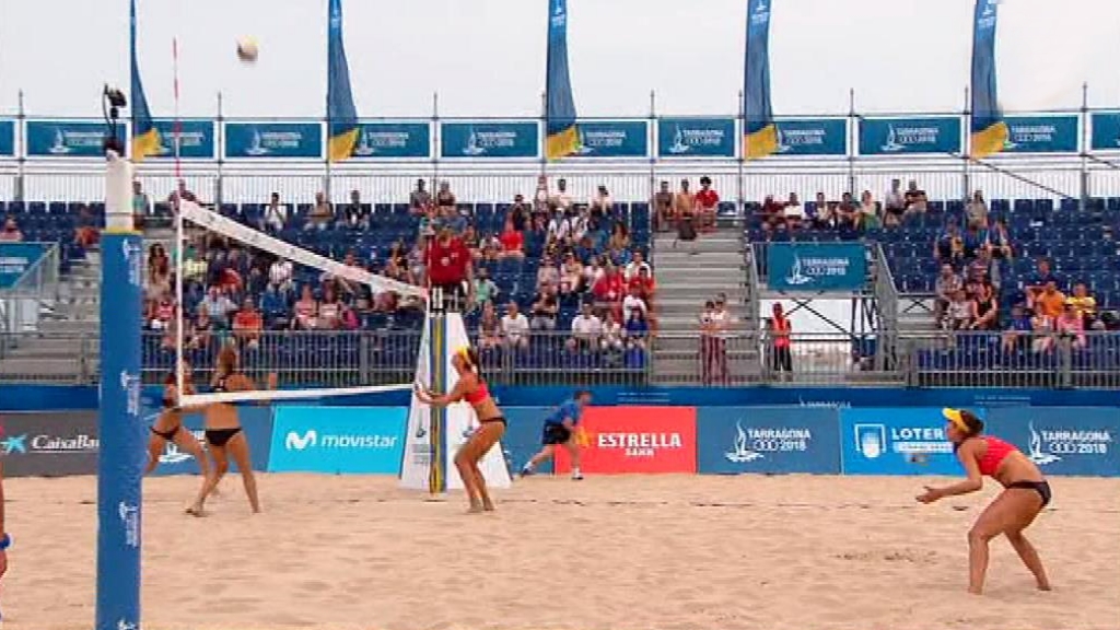 Juegos Mediterr neos 2018 Voley Playa Femenino Espa a Turqu a