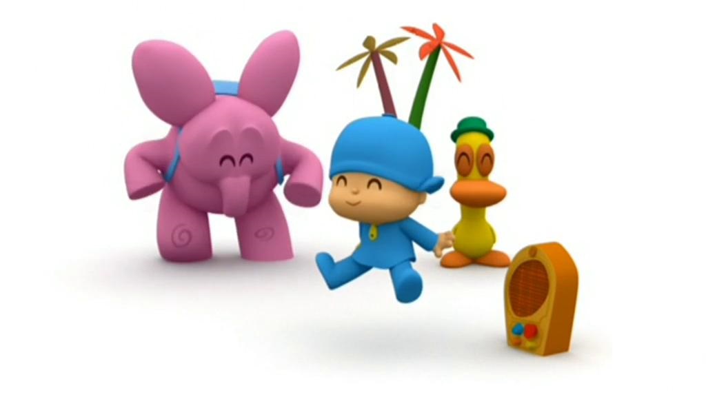 Pocoyo 1 En Inglés La Máquina De Colorear El Mundo Rtvees 4841