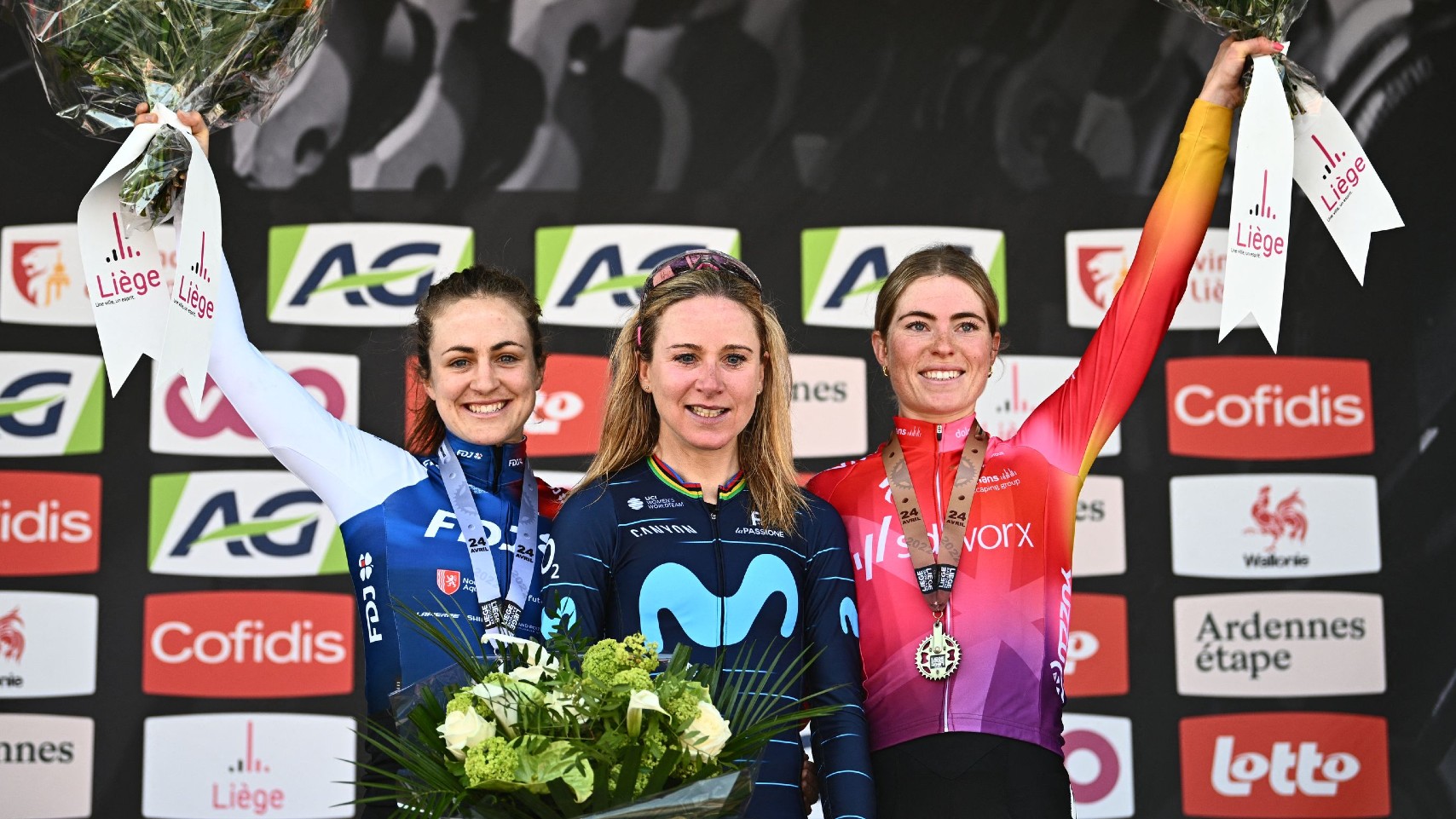 Annemiek Van Vleuten gana la LiejaBastoñaLieja