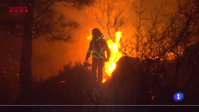 L'incendi de Llançà crema més de 400 hectàrees del Parc Natural del Cap de  Creus