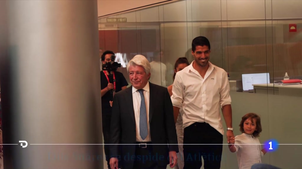 Luis Suárez, incluído en el museo del Atlético