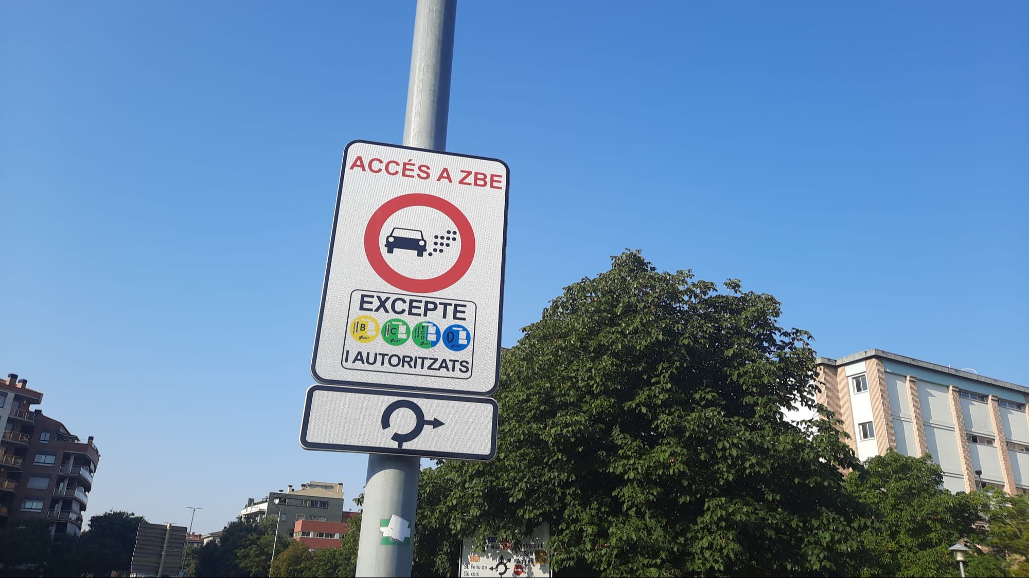 En marxa la zona de baixes emissions al centre de Girona