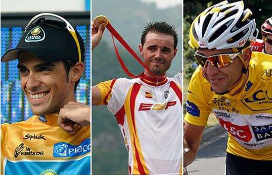 2008, el mejor año del ciclismo español
