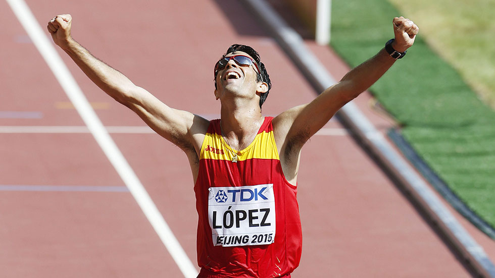 Mundial Atletismo Pekín Miguel Ángel López Se Proclama Campeón Mundial De 20 Kilómetros Marcha 6411