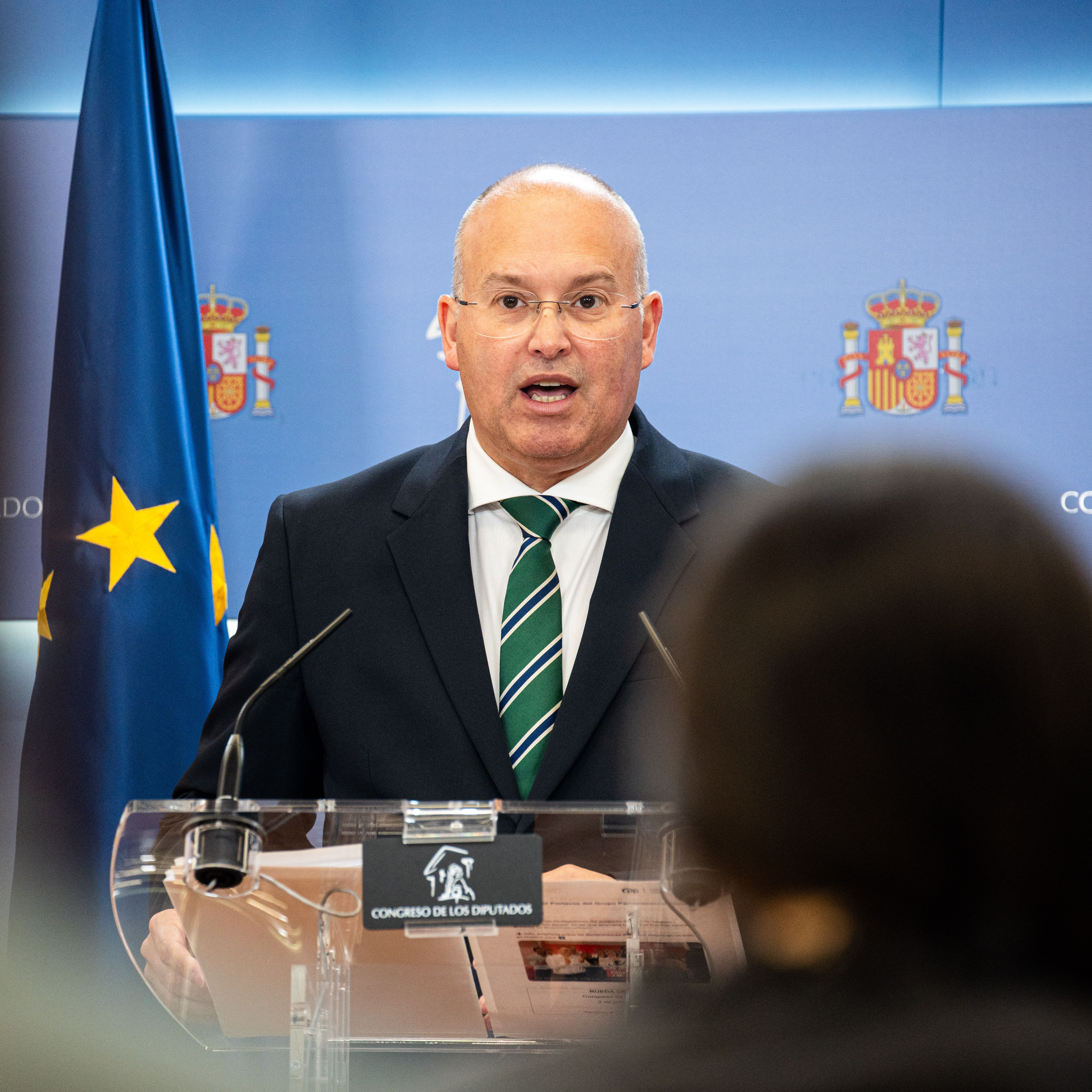 Miguel Tellado: “Sánchez busca una foto de normalidad cuando su Gobierno vive una situación de anormalidad democrática”