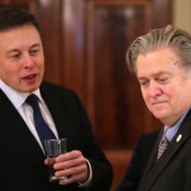 No es un día cualquiera - "Postecnocracia": Elon Musk vs. Steve Bannon