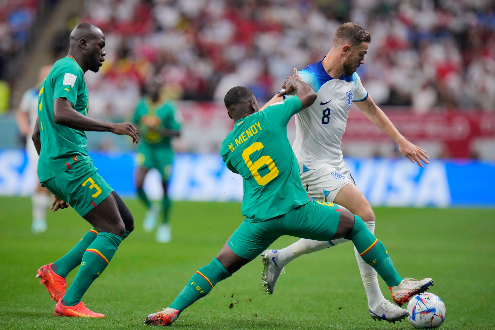 aterrizaje Sympton textura Inglaterra - Senegal: resumen, resultado y goles | Mundial 2022