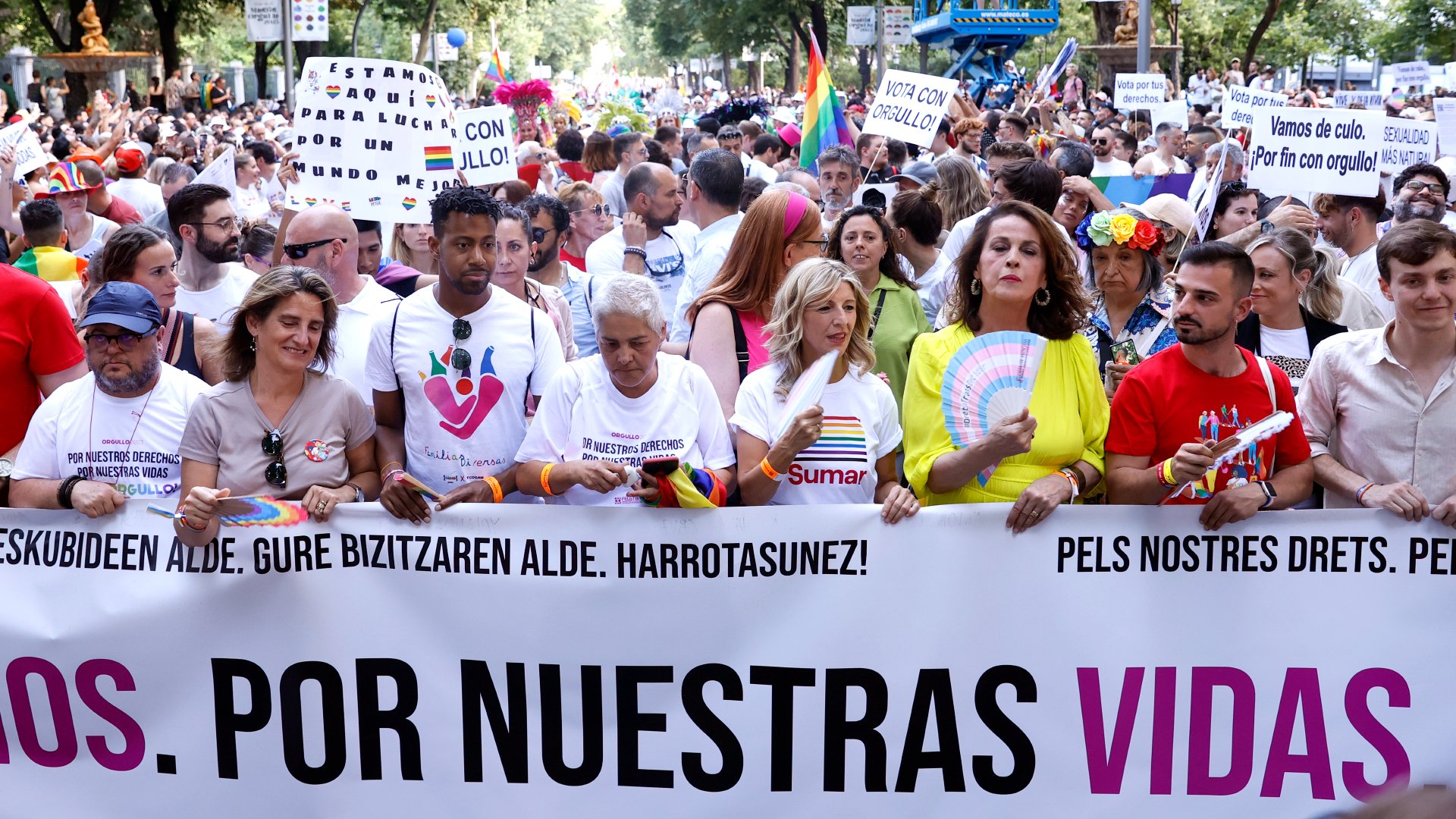 Un Orgullo en clave electoral y sin presencia de Vox reivindica la ...