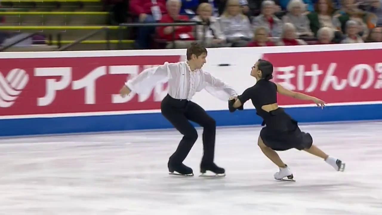 Patinaje artístico Skate Canadá. Programa danza libre RTVE.es