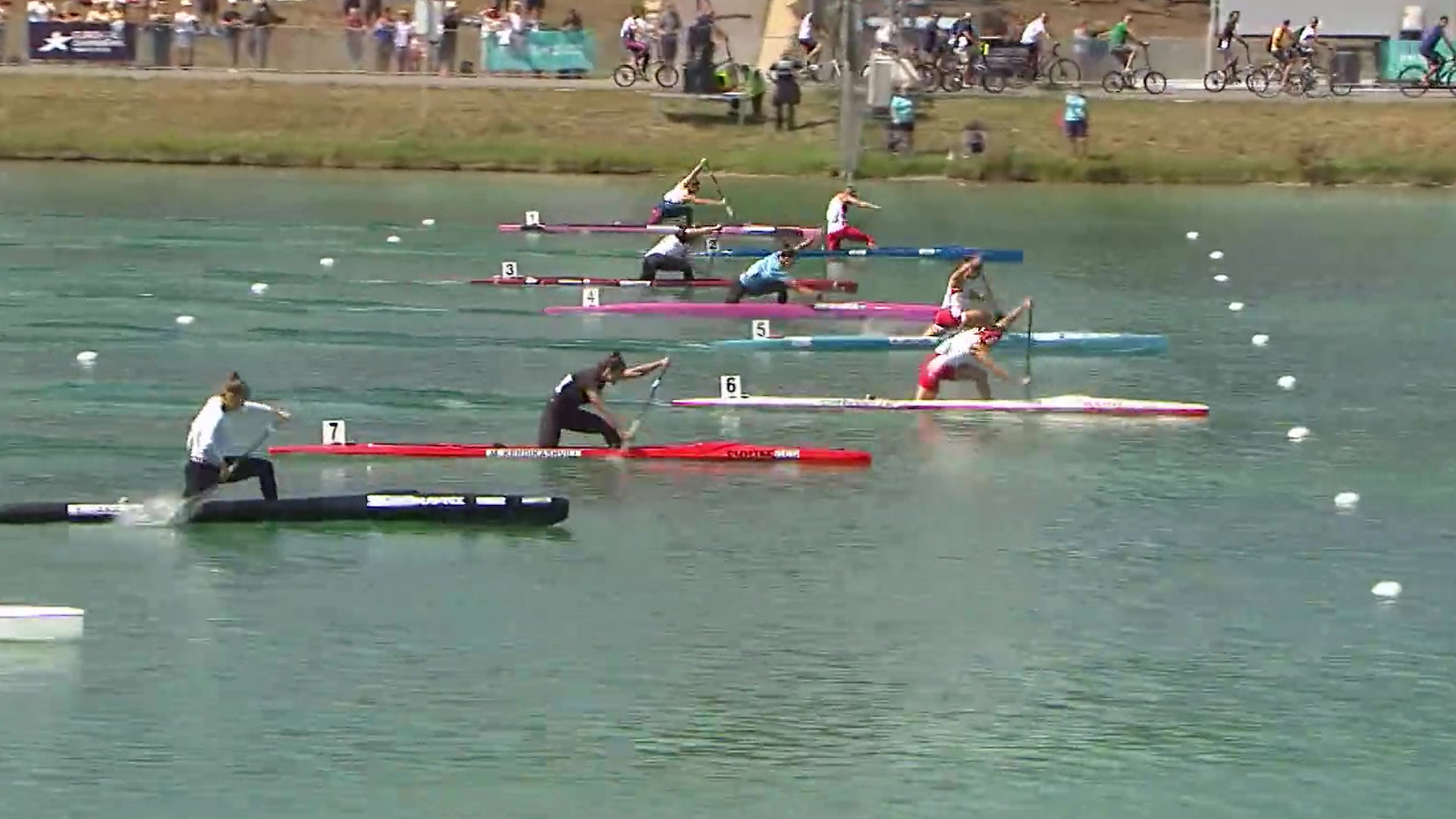 Piragüismo Campeonato de Europa. Sprint finales 21/08/22 (2) RTVE