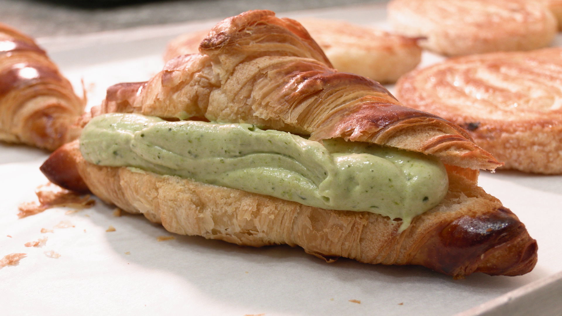 Croissant de kale y chocolate blanco: Fácil, original e irresistible