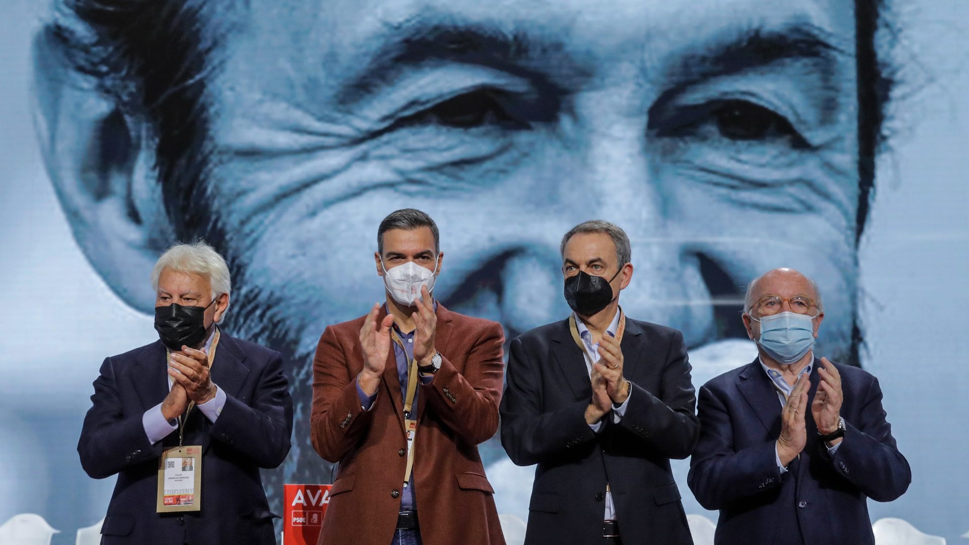 40 Congreso: Zapatero y González cierran filas con Sánchez