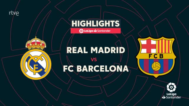 Real Madrid-Barcelona: resumen partido. El Clásico de Liga