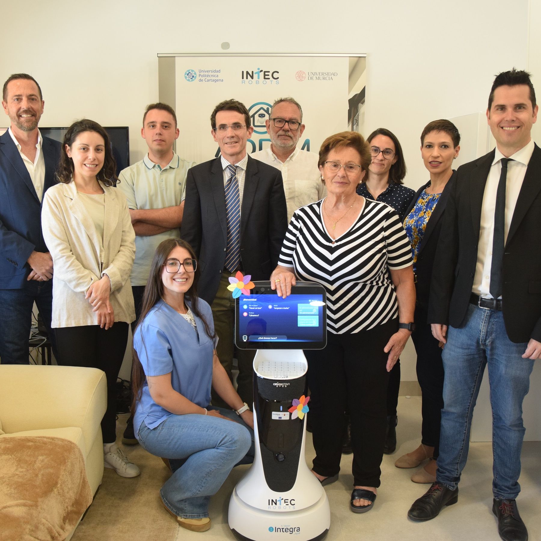 Reportajes Emisoras – Cartagena –  Robot asistencial ADDIM – 06/06/25