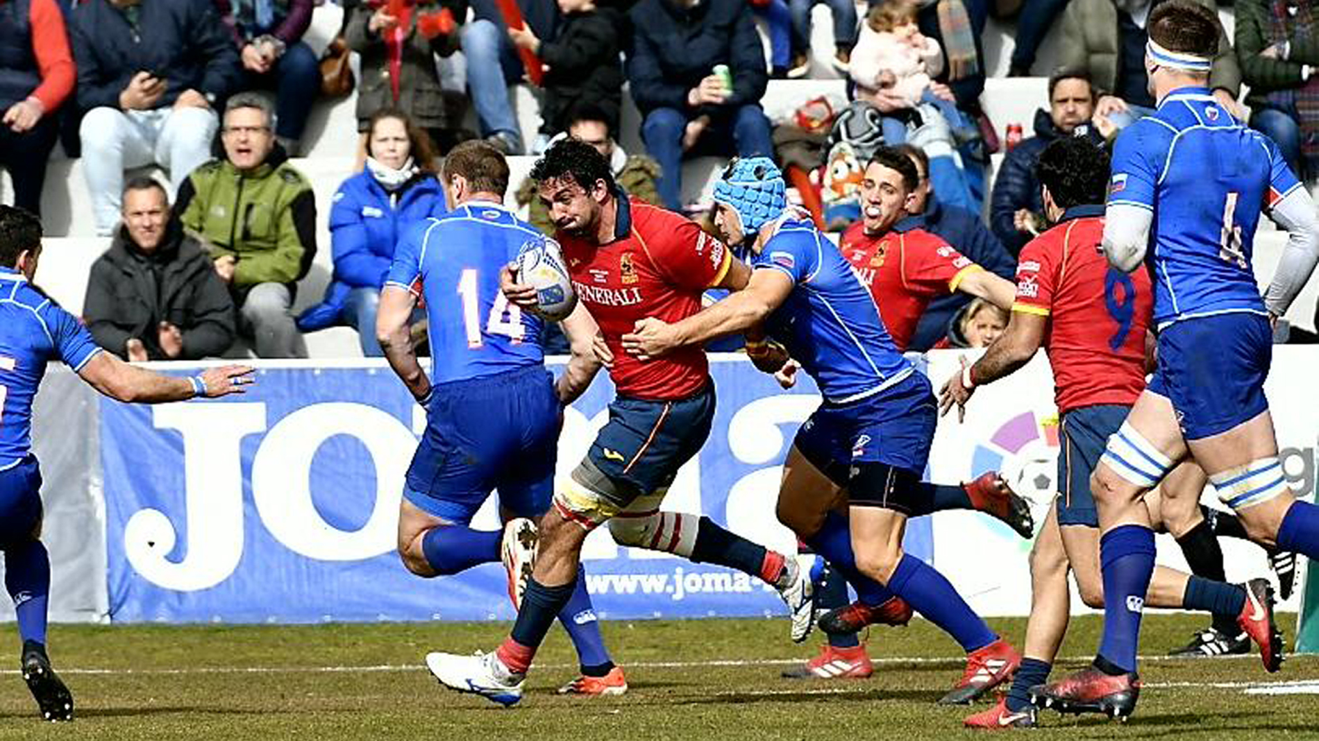 Ciencias Sociales negro grado España remonta a Rusia y gana 16-14 el primer partido del Europeo de Rugby