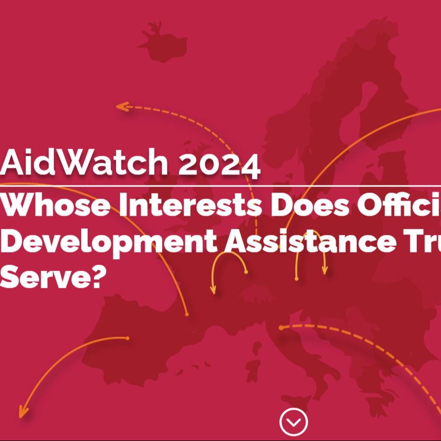 Sumando esfuerzos – Informe ‘AidWatch 2024’, de la red europea de ONGD – 15/11/24