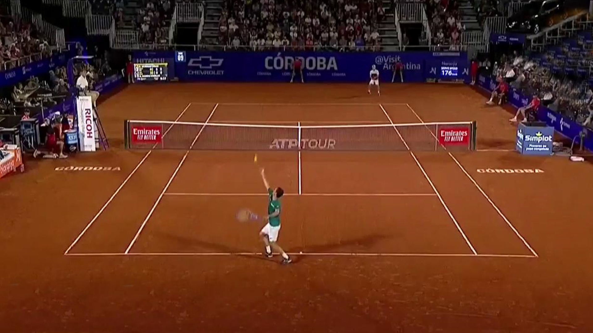 ATP 250 Torneo Córdoba 1/4 Final D.Schwartzman A.Viñolas