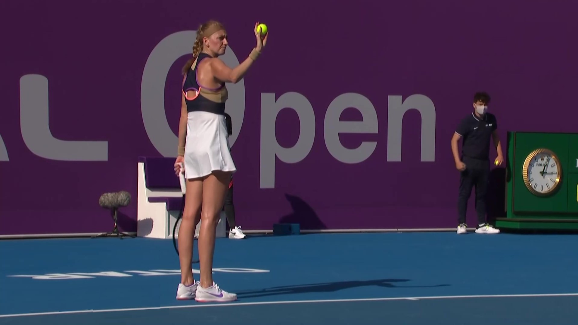 Tenis - WTA Torneo Doha. 1/4 Final: A. Kontaveit - P. Kvitova